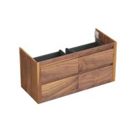 Onderkast Forzalaqua Gela 120x51x60 cm 4 Softclose Lades Noten Pure Walnut Forzalaqua - thumbnail