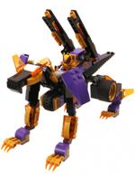 Wise Blocks Deserteon Convertible 2 In 1 Vehicle + 1 Minifigure - Building Set - Eu388024 - thumbnail