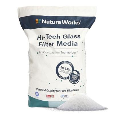 Nature works Hi-Tech Filterglas - 20 kg Nature works Hi-Tech Filterglas - 20 kg