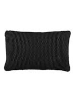 Marc O'Polo Nordic Knit Sierkussen 30 x 60 cm - Zwart - thumbnail