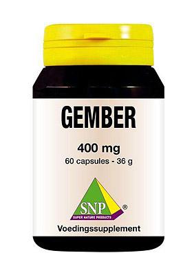 SNP Gember 400 mg 60 Vegetarische capsules