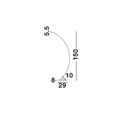 Lyora VloerlampPremium zwart - 9348092