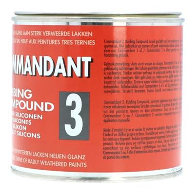Commandant c35 rubbing compound nr. 3 - 500g