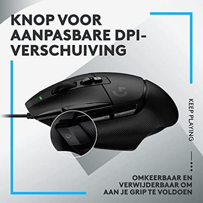 Gamingmuis - Draadloos - Logitech G - G502 X Lightspeed - Zwart - thumbnail