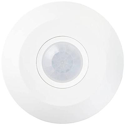 Sygonix SY-5251904 Bewegingsmelder (plafond) Plafond, Opbouw (op product) 360 ° Relais Wit