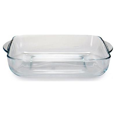 Set met ovenschalen Pasabahce 1690037 Transparant Kristal 1 L 2 Onderdelen