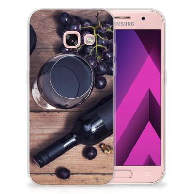 Samsung Galaxy A3 2017 Siliconen Case Wijn Samsung Galaxy A3 2017 Siliconen Case Wijn