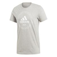 Adidas T-Shirt Adi Emblem Grijs - thumbnail