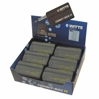 Set van tips WITTE COMBIT-BOX 17 17 Onderdelen