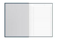 Oxford Office Essentials schrift, harde kaft, 192 bladzijden, gelijnd, ft A5, smart black - thumbnail