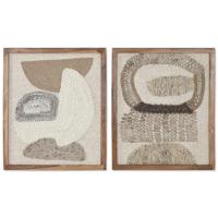Schilderij Home ESPRIT Katoen Acacia 50 x 3 x 60 cm - thumbnail
