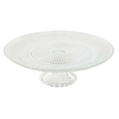 Dinerbord Home ESPRIT Transparant Kristal 29 x 29 x 9,2 cm