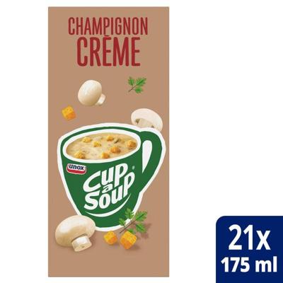 Cup-a-Soup Unox champignon crème 21x175ml | 4 stuks Cup-a-Soup Unox champignon crème 21x175ml | 4 stuks