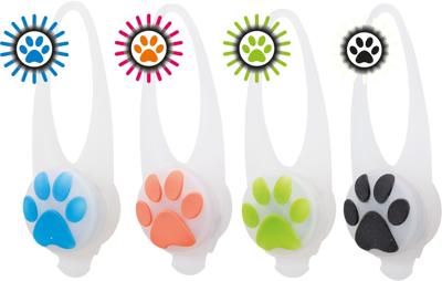 Trixie flasher poot wit / blauw