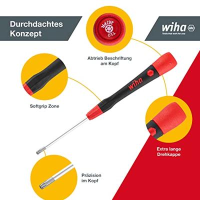 Wiha Fijnschroevendraaierset PicoFinish 42998 - thumbnail