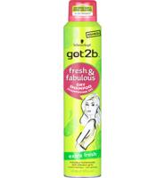 Got2b Got2b Droogshampoo Fresh & Fabulous Extra Fresh (200ml) - thumbnail