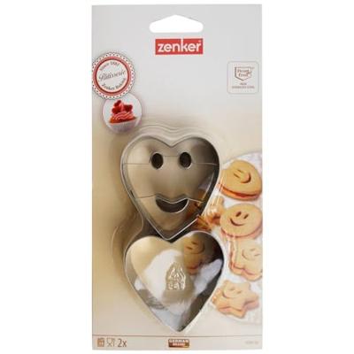 Fackelmann Zenker uitsteekvormen smiley 8 stuks Fackelmann Zenker uitsteekvormen smiley 8 stuks
