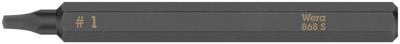 Wera 868 S binnenvierkantbits voor slagschroevendraaier, # 1 x 70 mm - 05018171001 Wera 868 S binnenvierkantbits voor slagschroevendraaier, # 1 x 70 mm - 05018171001