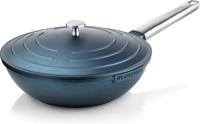 Westinghouse Pannenset Performance (wokpan + grillpan) ø 28 cm - blauw - inductie en alle andere warmtebronnen - thumbnail
