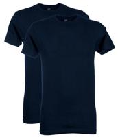 Alan Red T-shirts Virginia 2-pack blauw - thumbnail