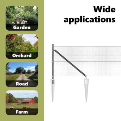 VidaXL Afrasteringspaal grijs 50 x 0,5 m (19 x 19 mm gaas) VidaXL Afrasteringspaal grijs 50 x 0,5 m (19 x 19 mm gaas)