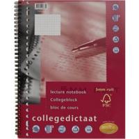 Collegedictaat Multo A4 ruit 5x5mm 23-gaats 160 pagina's 80gr wit - thumbnail