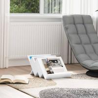 Bijzetkast met plank Wit 57,5 x 40 x 42 cm Bewerkt hout - thumbnail