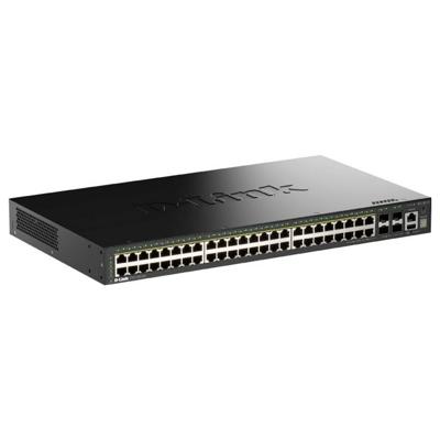 D-Link DGS-1530-52P/E Netwerk switch SFP+ 176 Gbit/s PoE-functie