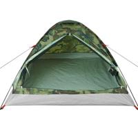 VidaXL Koepeltent 4-persoons waterdicht camouflage - thumbnail