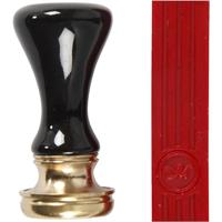 Creativ Company Zegel set, d 17 mm, rood, 1 set - thumbnail