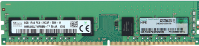 HPE 819880-B21 - Geheugen - DDR4 - 8 GB: 1 x 8 GB - 288-PIN - 2133 MHz / PC4-17000 - CL15