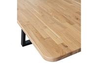 WOOOD Eettafel 'Tablo' Eikenhout, 240 x 100cm, kleur Naturel - thumbnail
