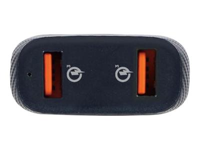 2-poorts QC 3.0 USB auto snellader, 36 W