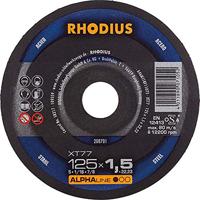 Rhodius 208701 Doorslijpschijf recht 125 mm 1 stuk(s) Staal - thumbnail
