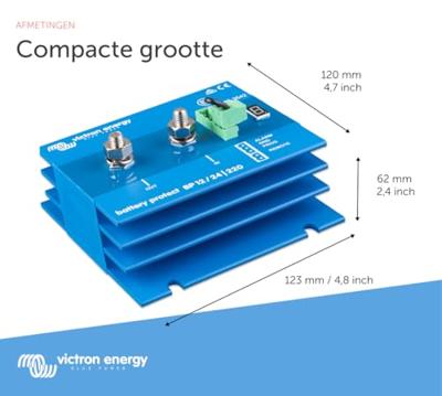 Regelaar Victron Energy 12/24 V Batterij 220 A - thumbnail