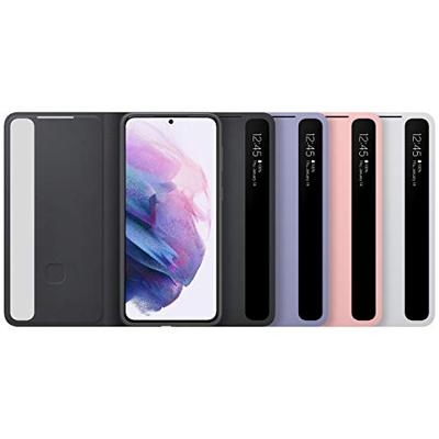 Samsung Clear View cover voor Galaxy S21 Plus Telefoonhoesje Grijs