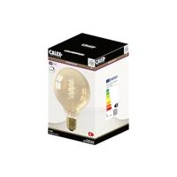 Calex Globe Led Lamp Glassfiber 4W dimbaar Ø95mm - Goud - thumbnail