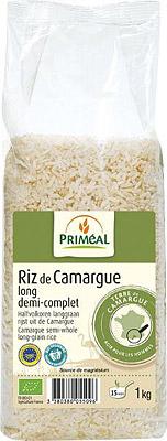 Primeal Halfvolkoren langgraan rijst camargue bio 1 Kilogram