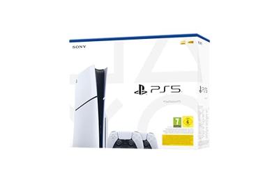 PlayStation 5 Disc Edition + 2 Dualsense Wireless Controllers (SLIM VERSION)