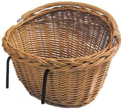 Falkx Fietsmand 33 liter rotan bruin