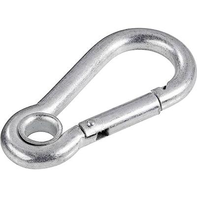 TOOLCRAFT 486772 Karabijnhaak met kous 60 mm x 6 mm 1 stuk(s)