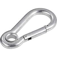 TOOLCRAFT 486772 Karabijnhaak met kous 60 mm x 6 mm 1 stuk(s) - thumbnail