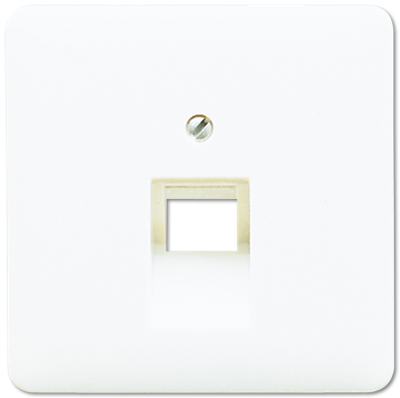 JUNG INZETPLAAT RJ45 UEA8 CD500 creme 569-1UA