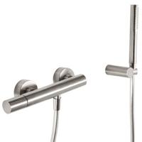 Douchemengkraan Tres Study Colors met Handdouche 29x8 cm Rond Chroom - thumbnail