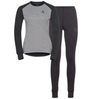 Odlo Active Warm Eco Thermoset Dames Dark Grey Melange - Grey Melange XL - thumbnail