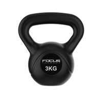Kettlebell - Focus Fitness Cement - 3 kg - thumbnail