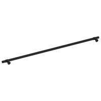 Handvatten 5 st 480 mm roestvrij staal zwart - thumbnail