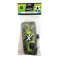 SportX scheenbeschermers groen/zwart - thumbnail