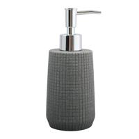 MSV Zeeppompje|dispenser - Squares - kunststeen - donkergrijs- 7 x 18 - thumbnail