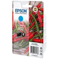 Epson 503 3.3ml Cyaan inktcartridge - thumbnail